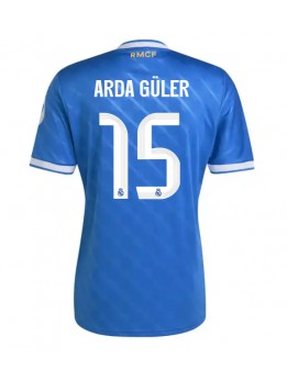 Billige Real Madrid Arda Guler #15 Tredjedrakt 2025-26 Kortermet